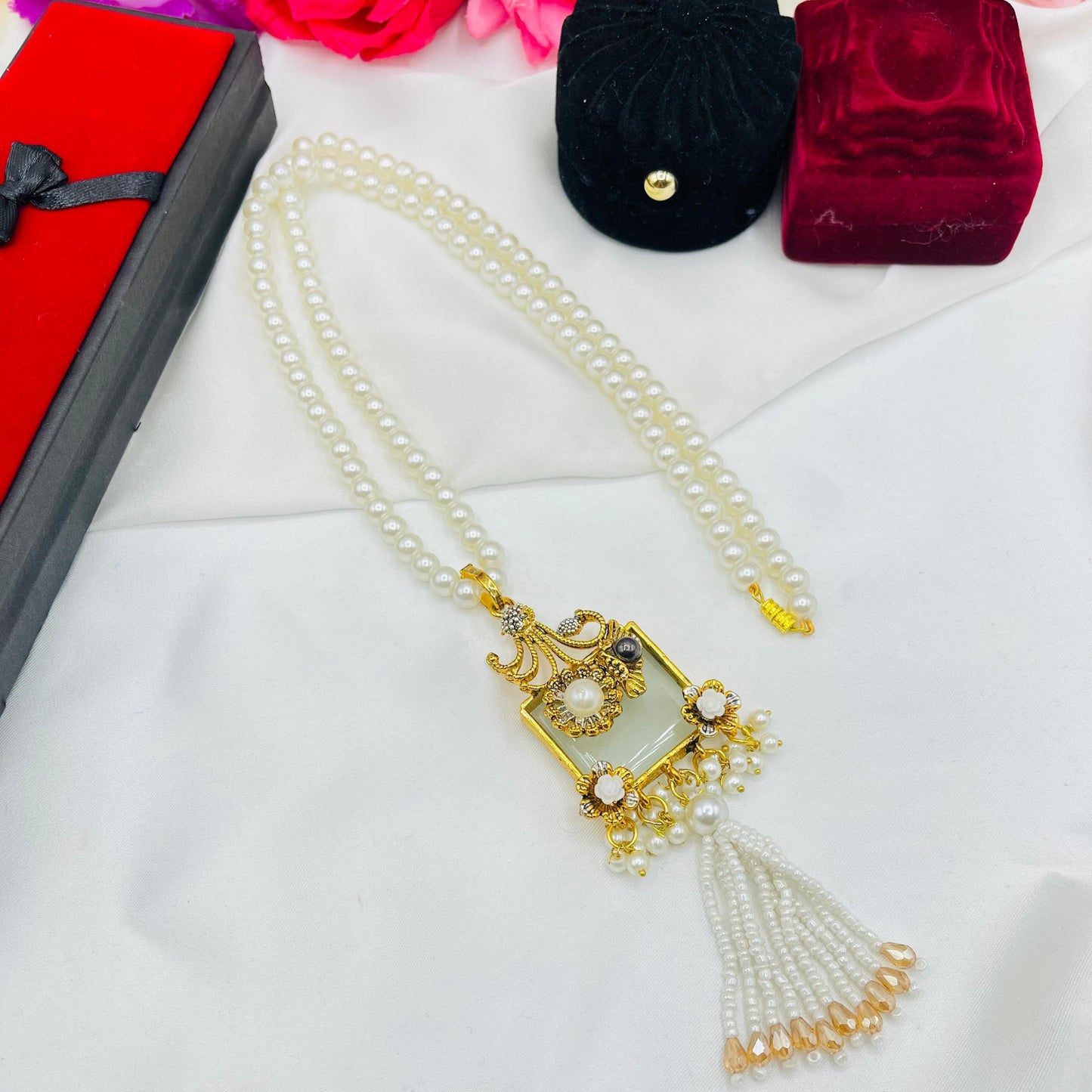 Double Stone Mala